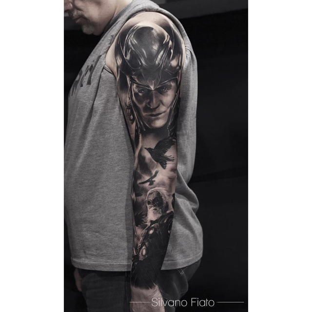 tattoo sleeve asgard