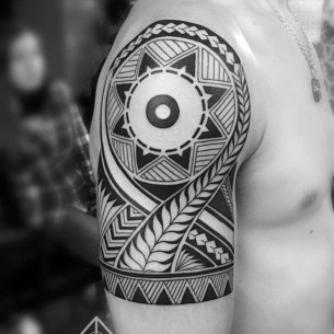 Polynesian Shoulder Tattoo - Best Tattoo Ideas Gallery