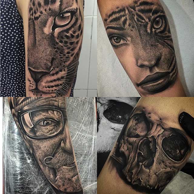 hyper-realistic tattoo designs