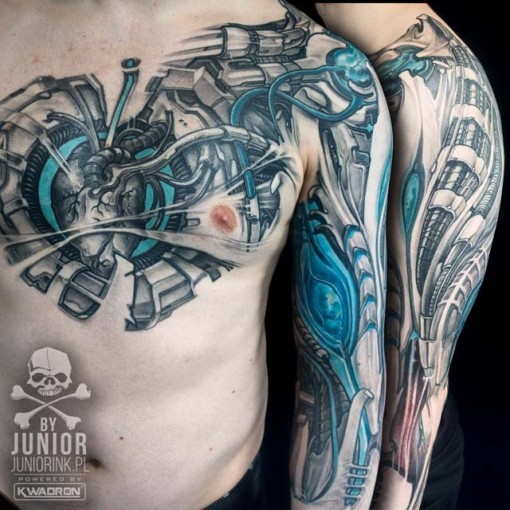 Biomechanical Tattoo Heart Best Tattoo Ideas Gallery