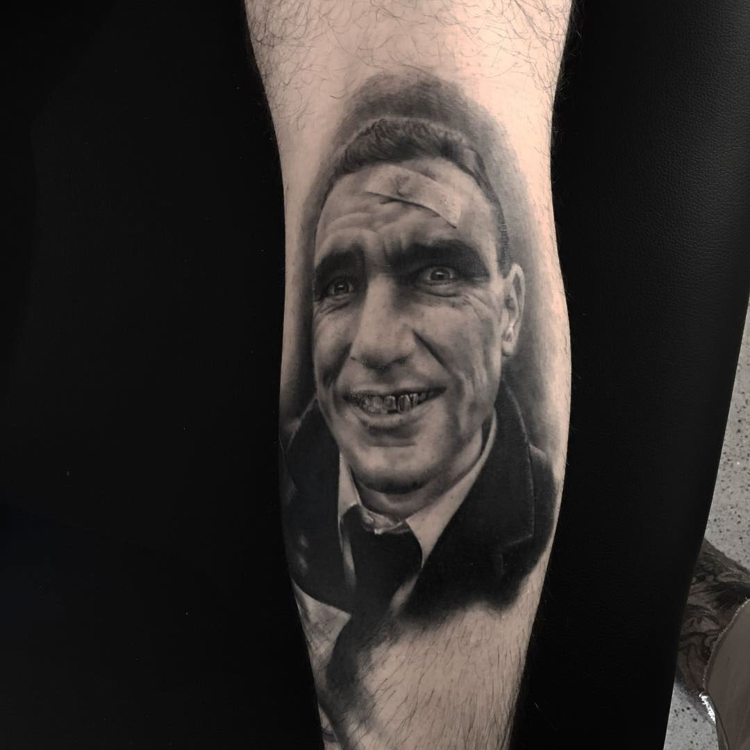 the portrait tattoo Tony Bullet-Tooth