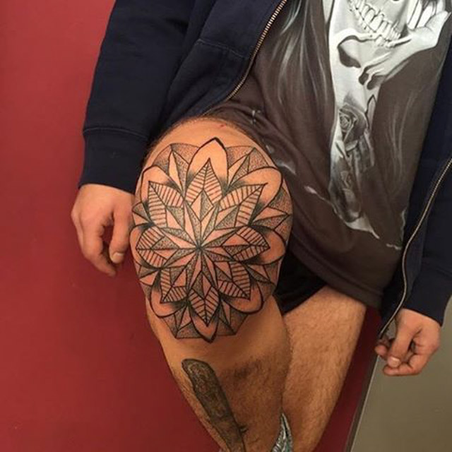 Raw Ink Tattoos - Those double knee mandala's 😍 | Facebook