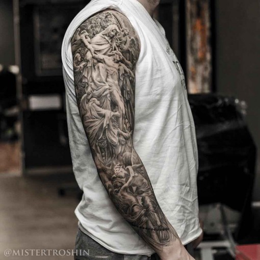 Religious Sleeve Tattoo | Best Tattoo Ideas Gallery