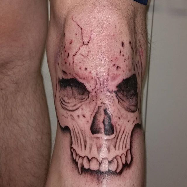 Skull Tattoo Outline