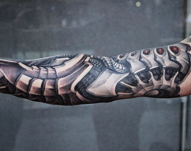 Tattoo Biomechanical Arm