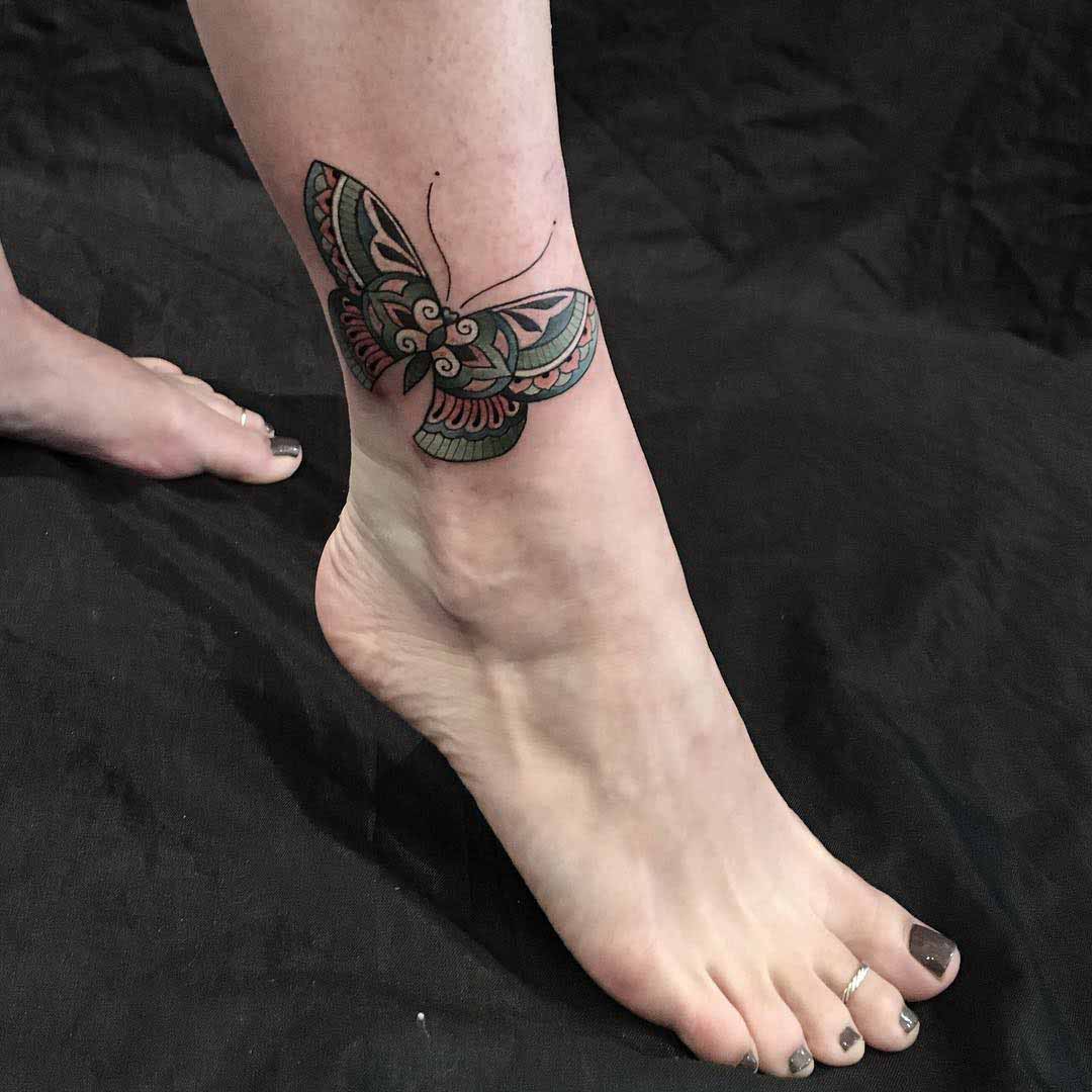 Top 40 Best Ankle Tattoos for girls - YouTube