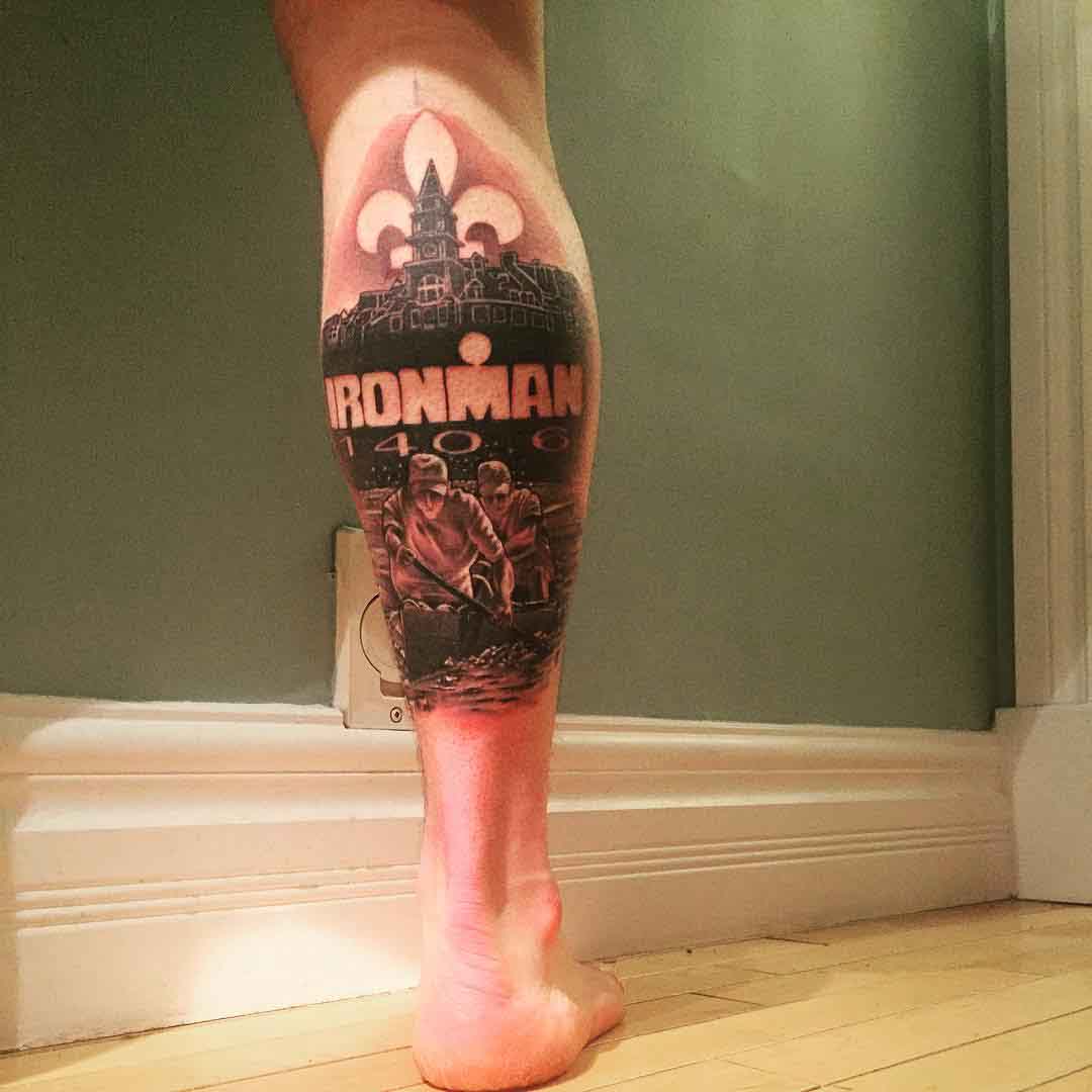 Ironman Triathlon tattoo. To be continued💖. #tattoo #triathlon #ironm... |  TikTok
