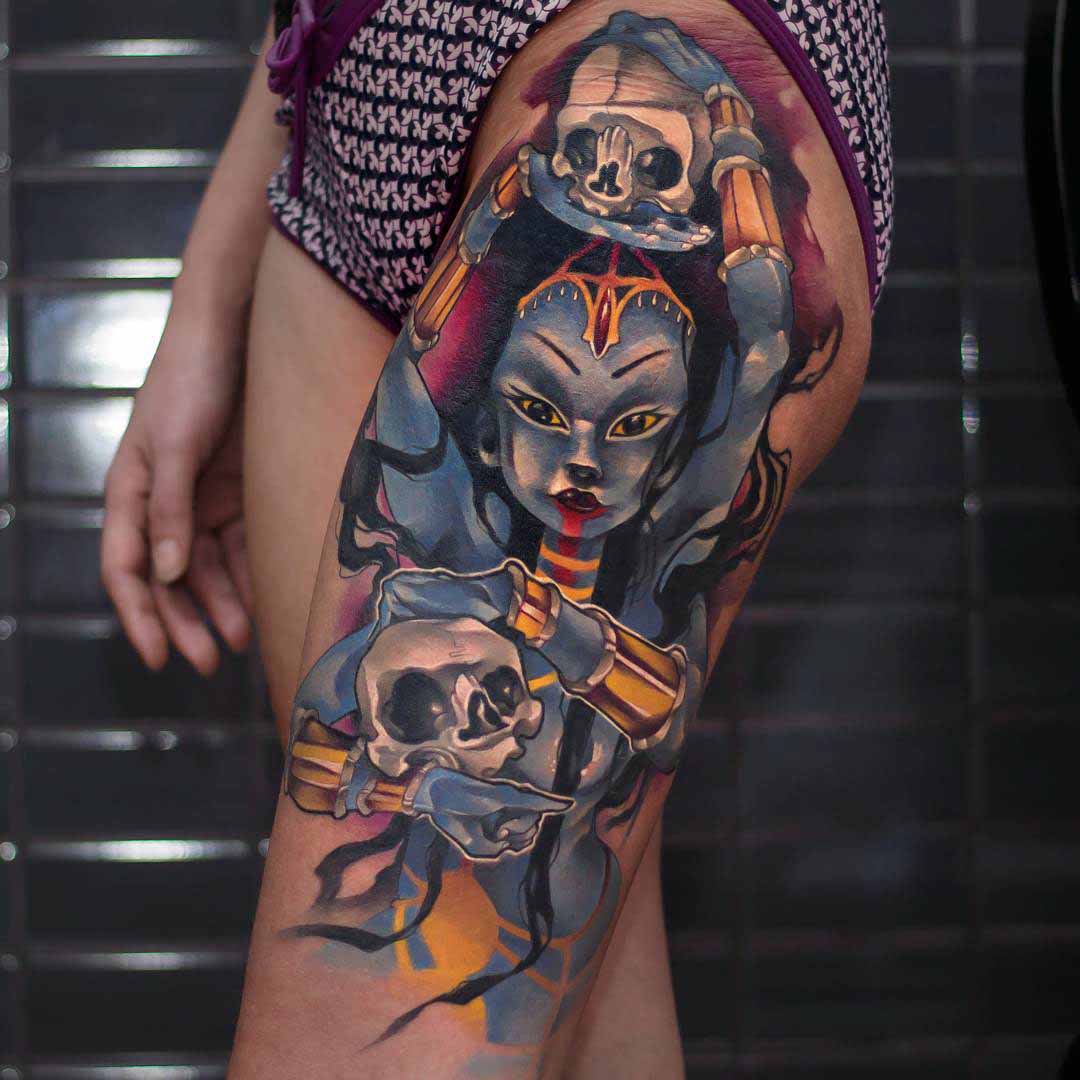 goddess tattoo Kali