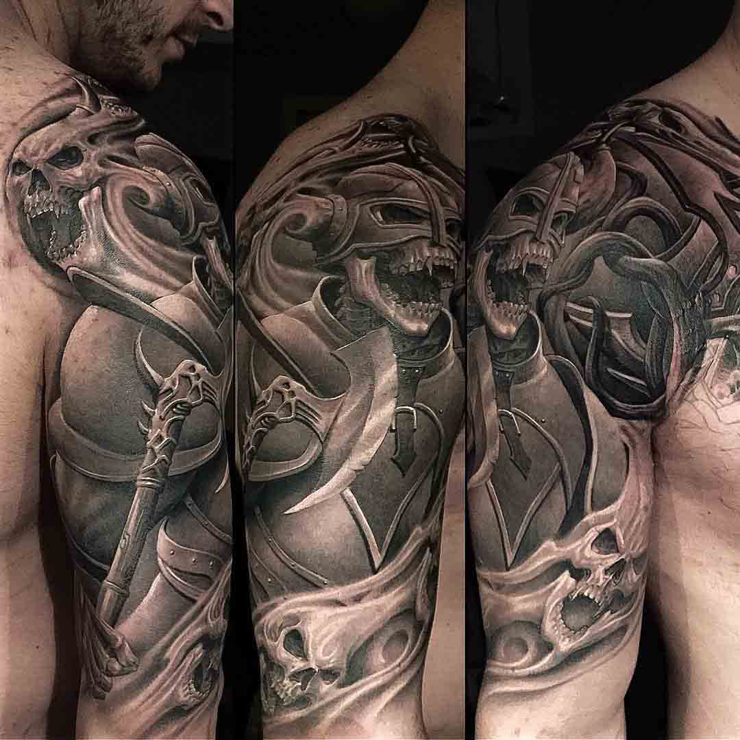 Tattoo Skeleton by evilkolors