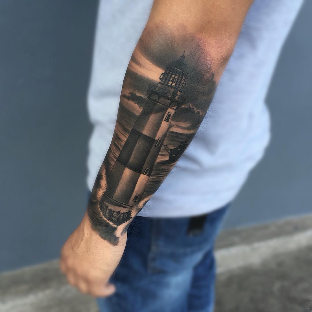 Wrist to Elbow Tattoo by Gabrielinkaholik