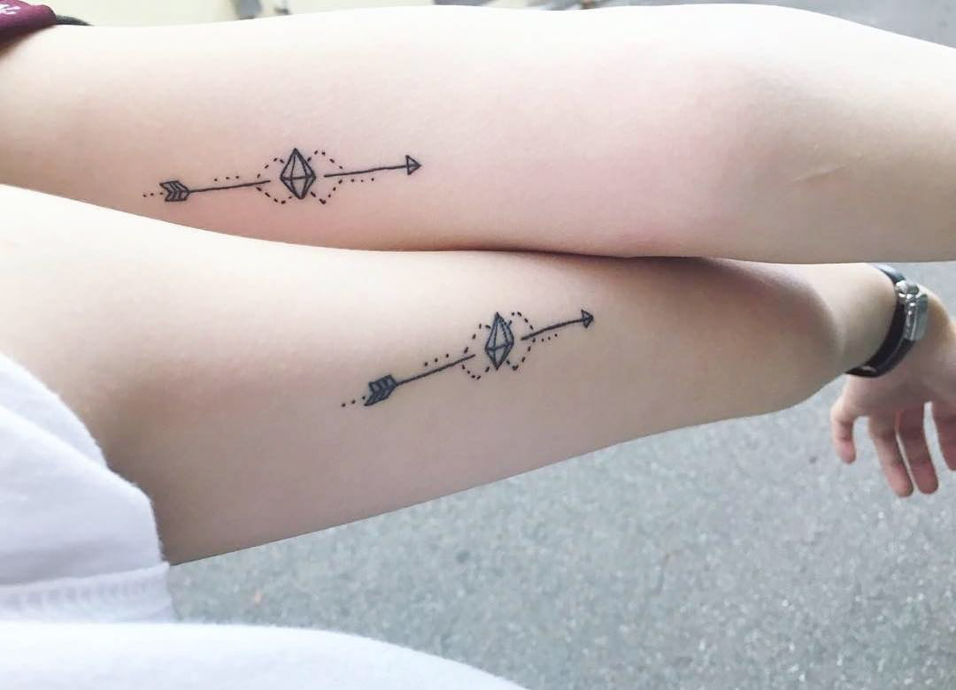 Simple Sister Tattoos