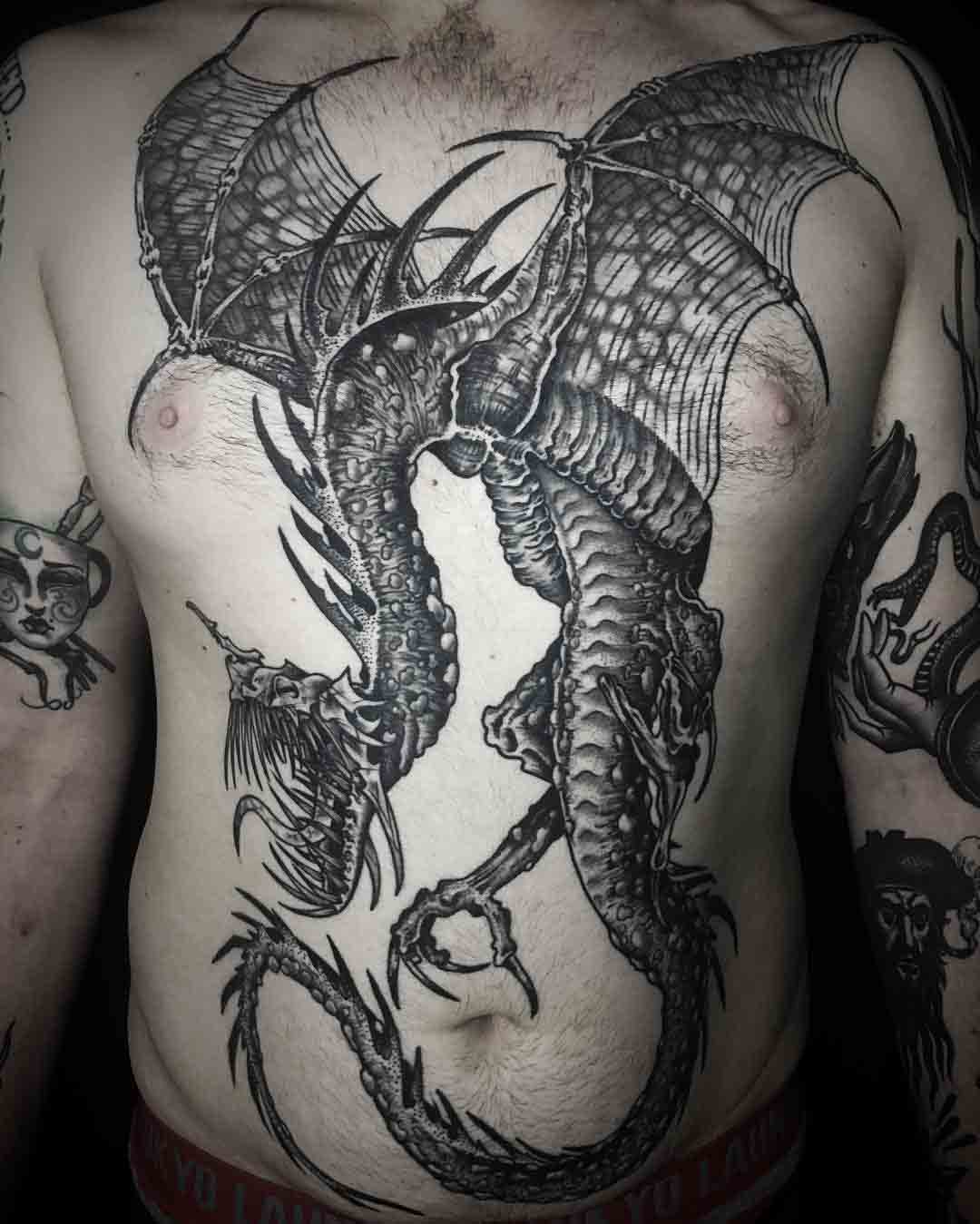 big dragon tattoo
