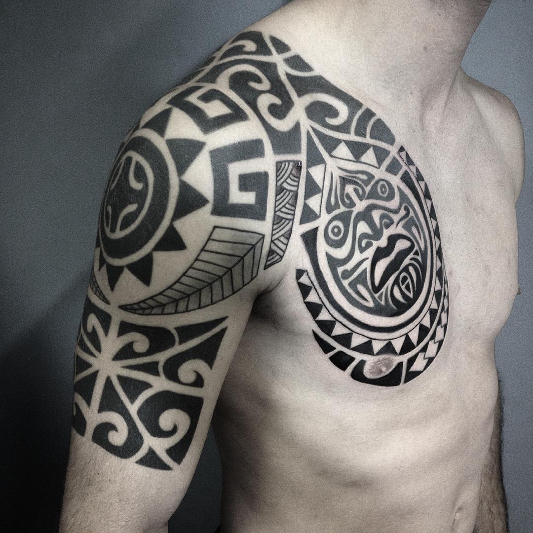 Traditional Maori Tattoo by Matsumi Tattoo