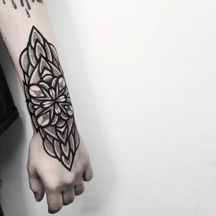 Hand Bold Mandala - Best Tattoo Ideas Gallery