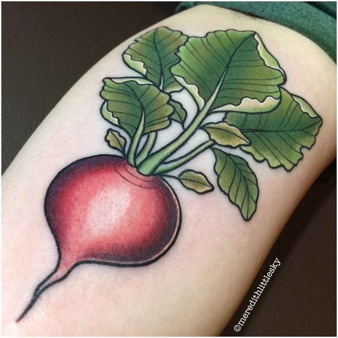 tattoo radish