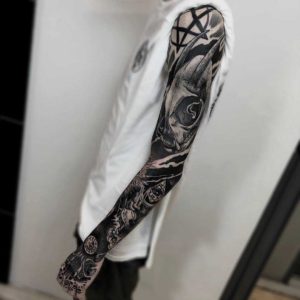 Dark Full Sleeve Tattoo - Best Tattoo Ideas Gallery