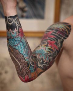 Traditional Japanese Sleeve Tattoo - Best Tattoo Ideas Gallery