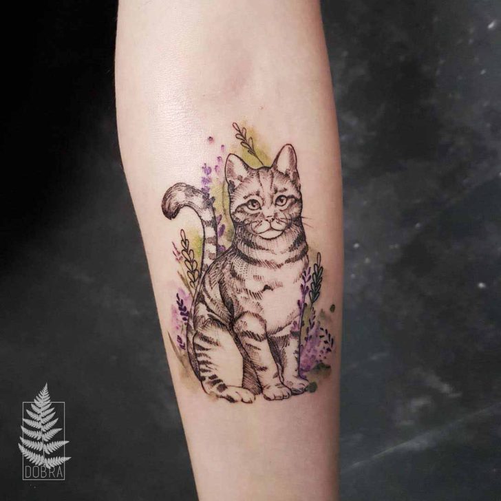Arm Cat Tattoo - Best Tattoo Ideas Gallery