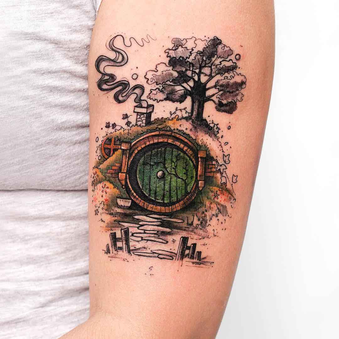 hobbit tattoo house