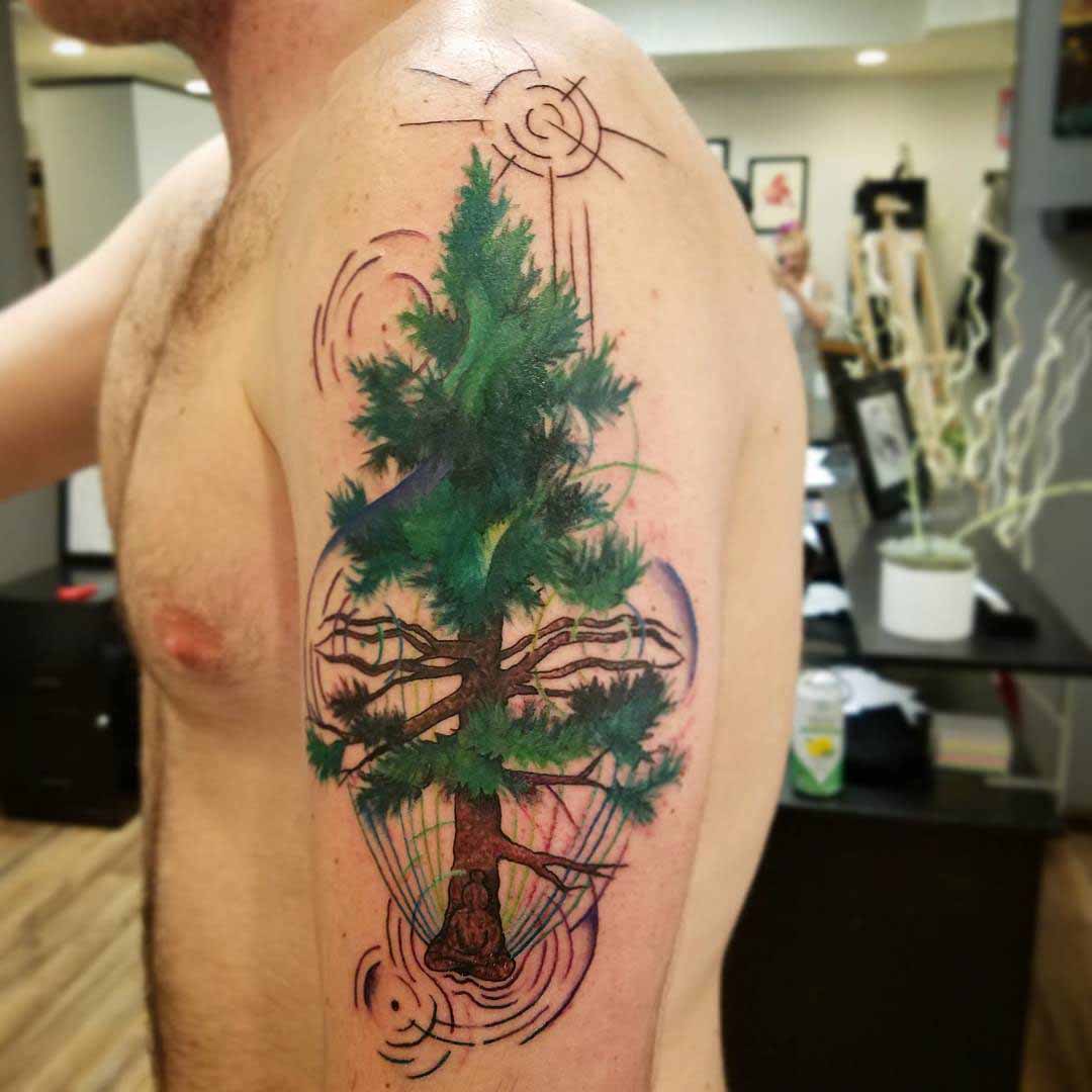 Pine Tree Tattoo | Best Tattoo Ideas Gallery