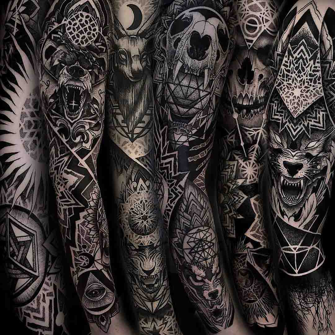 a lot of best tattoo sleeves