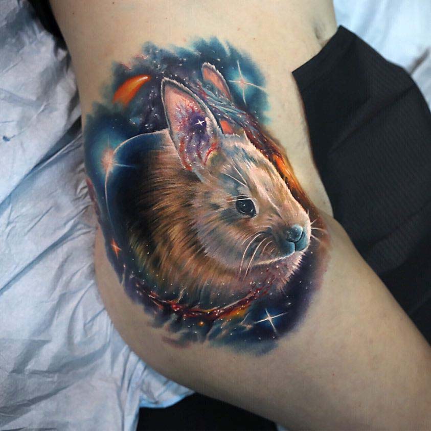 Identity Tattoo : Tattoos : Ben Rettke : Velveteen Rabbit