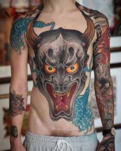 Full Body Tattoo Hannya Mask - Best Tattoo Ideas Gallery