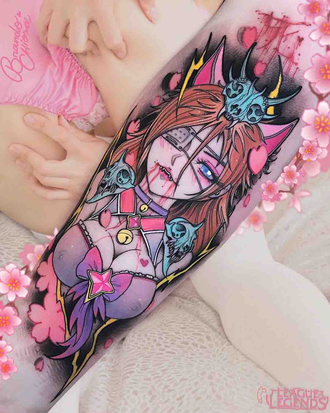 anime tattoo star guardian