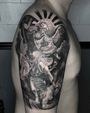 St. Michael Tattoo - Best Tattoo Ideas Gallery