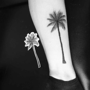 Palm Tree Tattoo | Best Tattoo Ideas Gallery