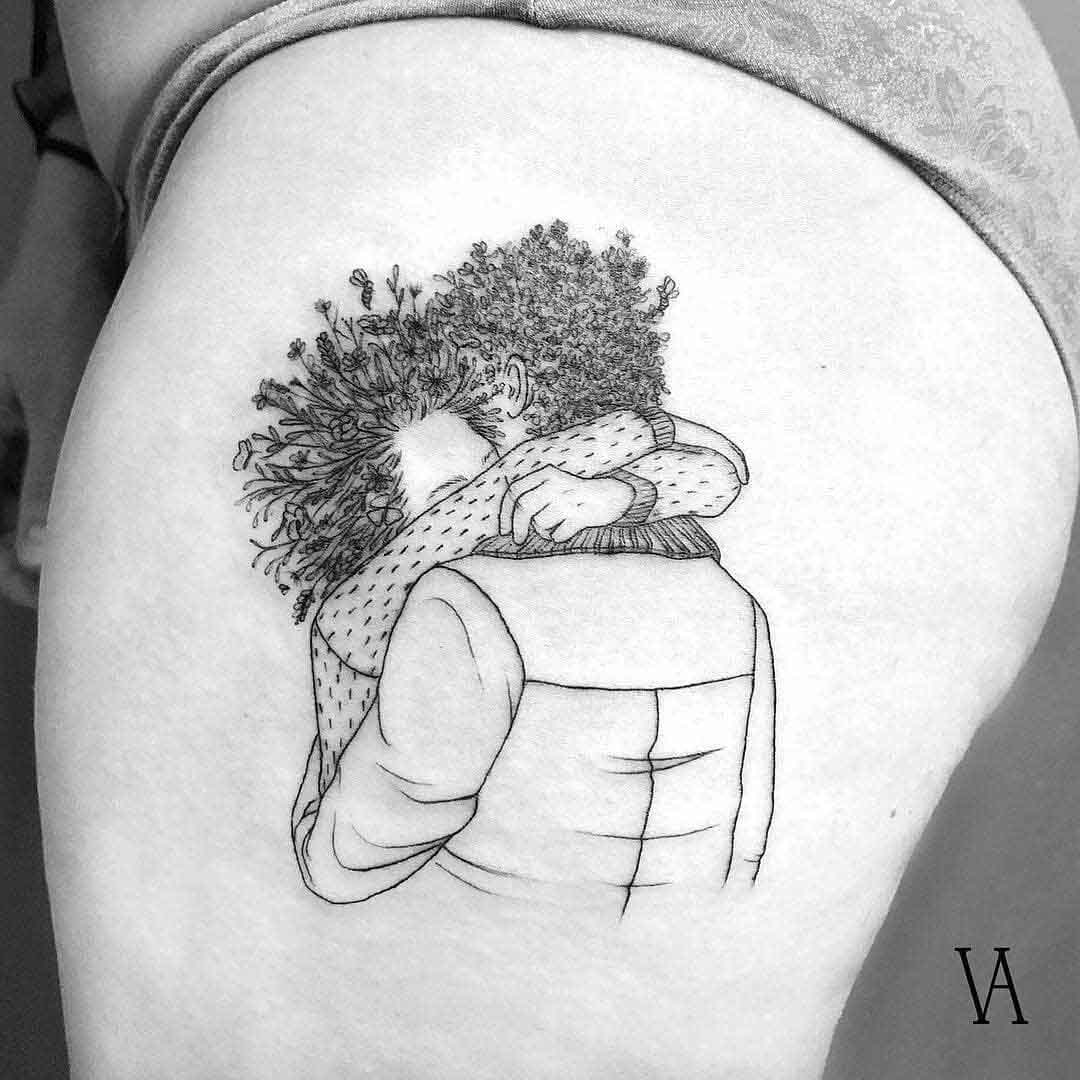 Self Hug Temporary Tattoo - Set of 3 – Tatteco