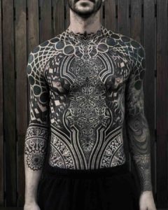 Full Body Ornamental Dotwork Tattoo - Best Tattoo Ideas Gallery