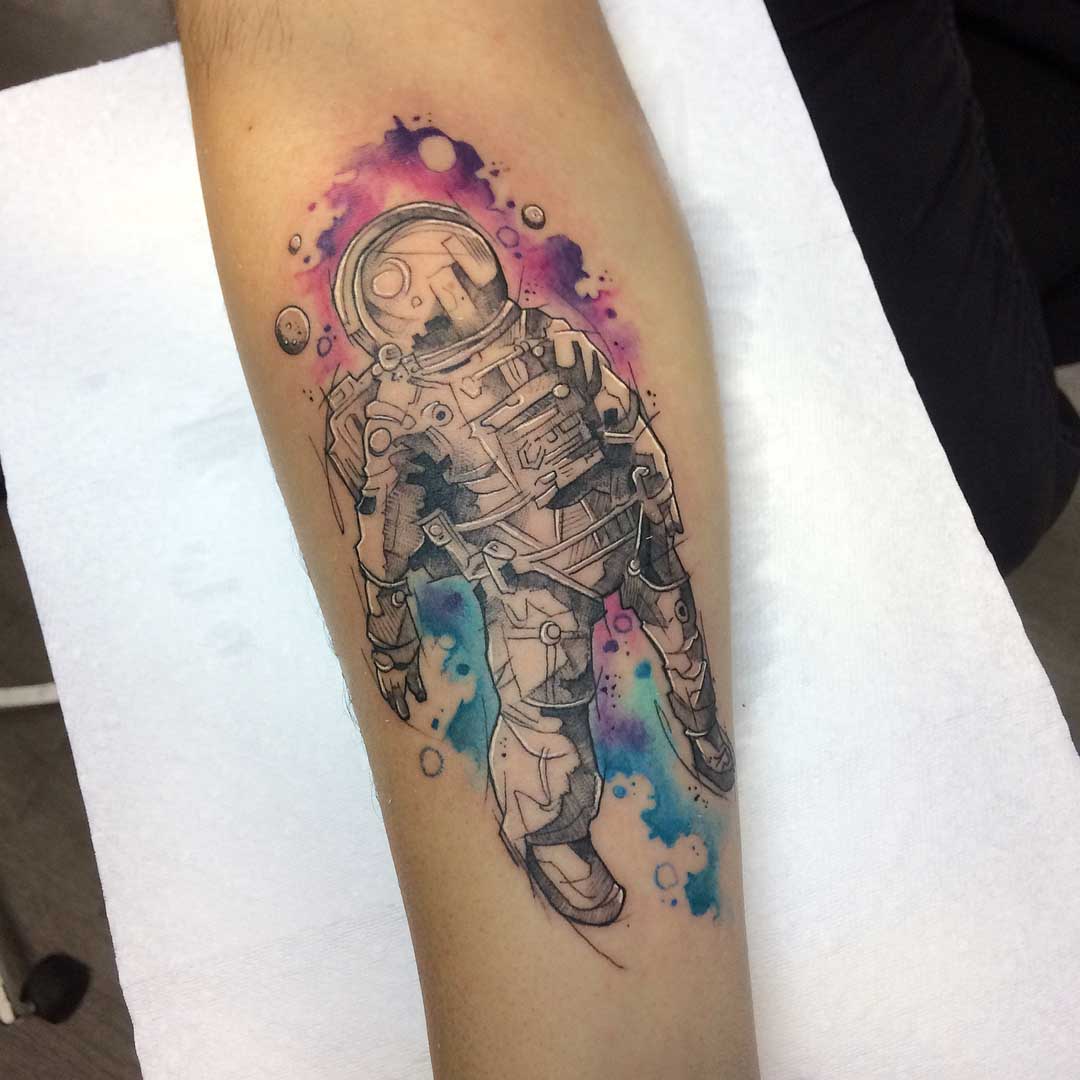 Astronaut Tattoo - Best Tattoo Ideas Gallery