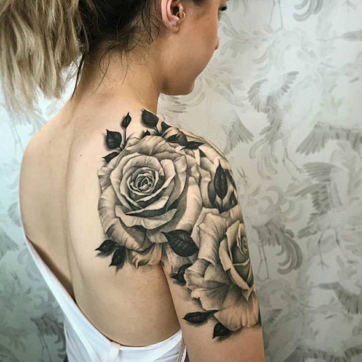 Rose Shoulder Tattoo | Best Tattoo Ideas Gallery