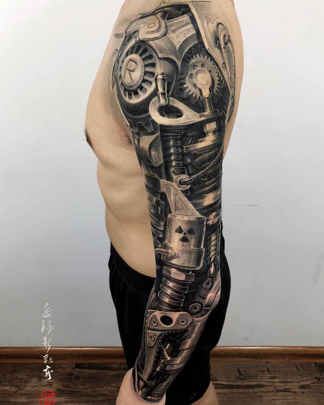 tattoo sleeve mechanical
