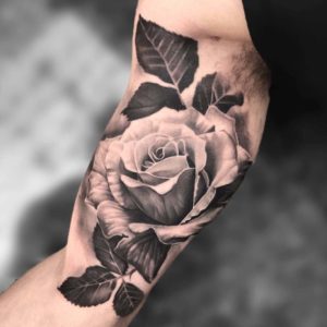 Inner Bicep Tattoo Rose - Best Tattoo Ideas Gallery