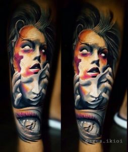 Girl Face Tattoo | Best Tattoo Ideas Gallery