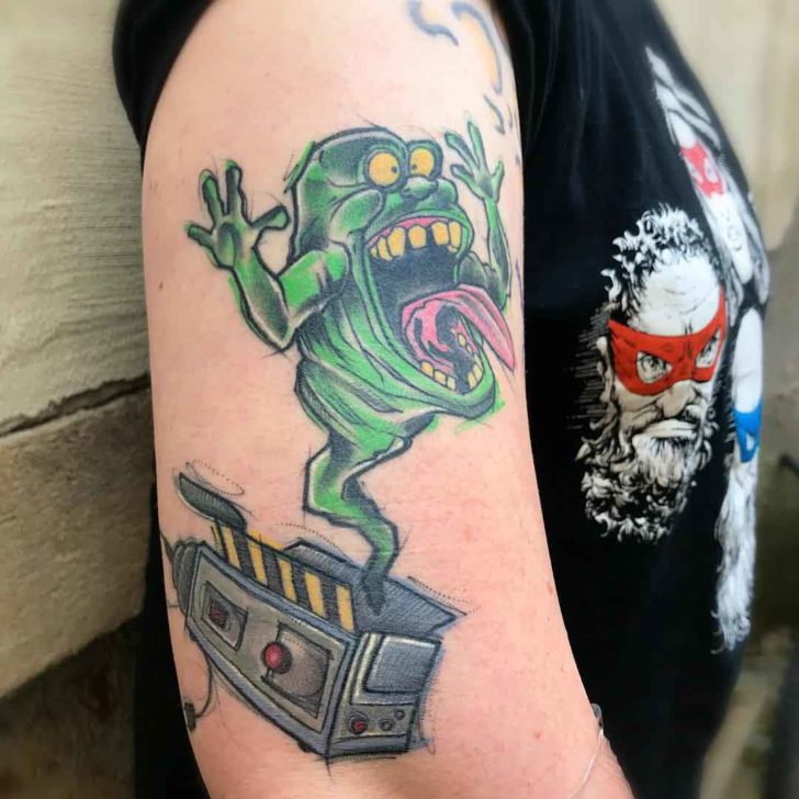 Slimer Tattoo Best Tattoo Ideas Gallery