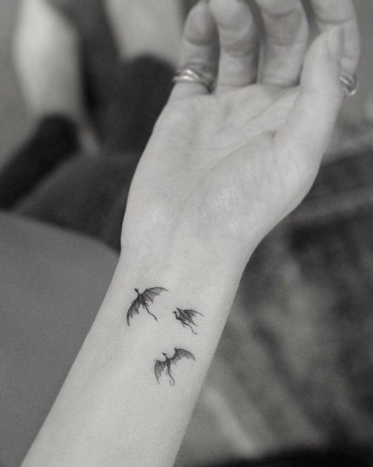 Small Dragons Tattoo | Best Tattoo Ideas Gallery