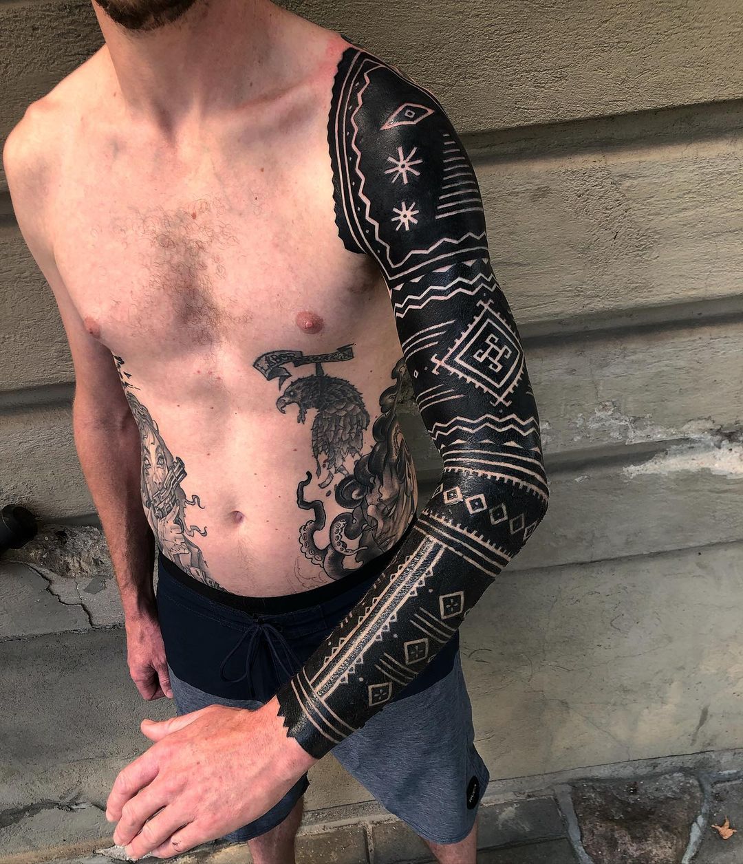 Temporary Sleeve Tattoos Extra Large Full ArmTattoos Sleeves and Half Arm  Fake Tattoos for Men Women Body Art 24Sheet  Amazonin Beauty