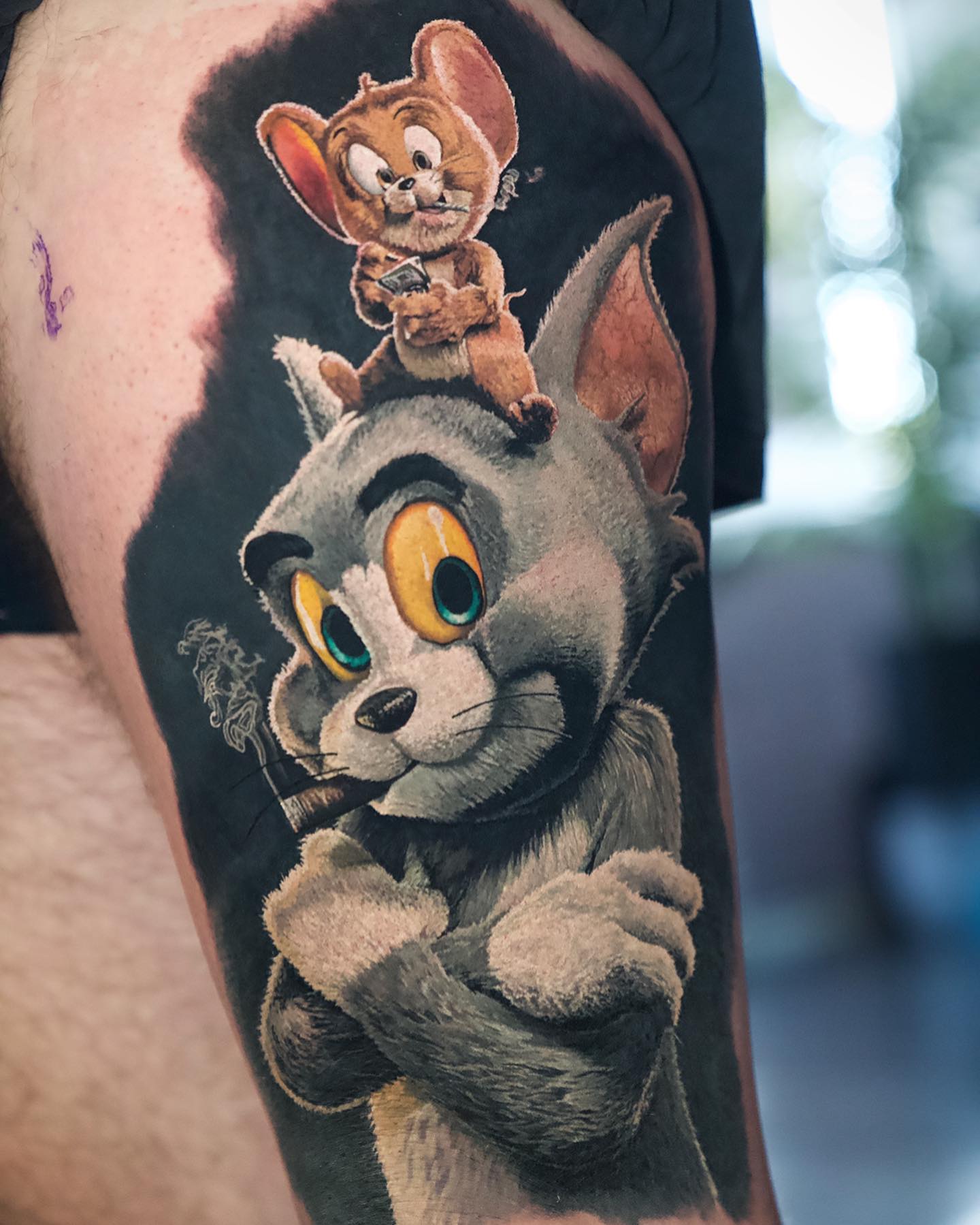 Tom and Jerry Tattoo - Best Tattoo Ideas Gallery