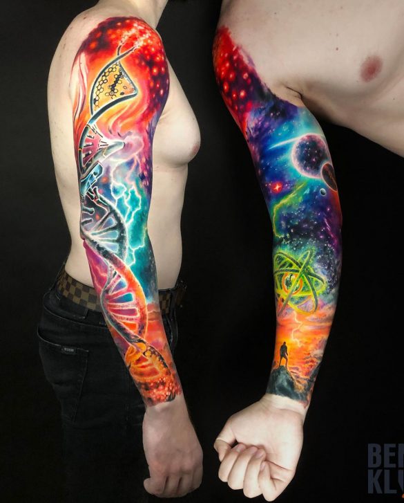 100 Sleeve Tattoos Meanings Design and Ideas  neartattoos