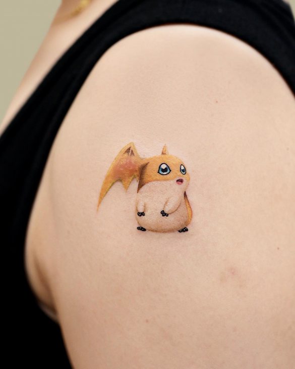 Digimon Digivice Temporary Tattoo Sticker  OhMyTat