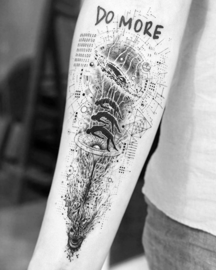 Do More Universe Tattoo - Best Tattoo Ideas Gallery