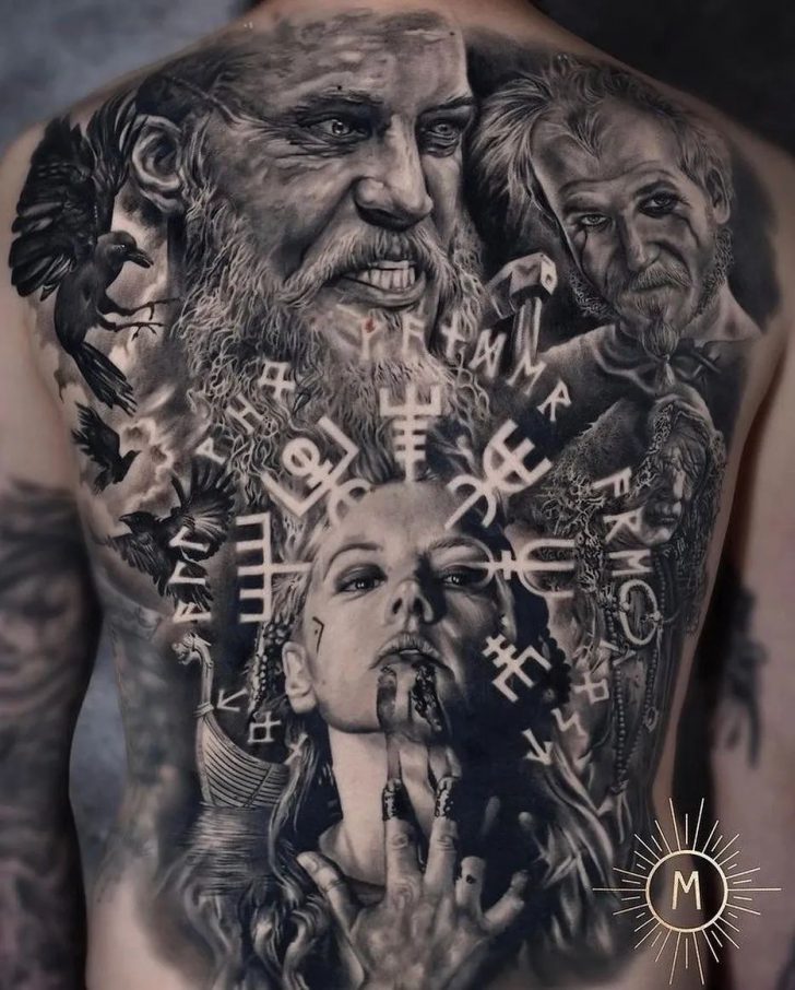 270+ Traditional Viking Tattoos and Meanings (2023) Nordic Symbols For Men